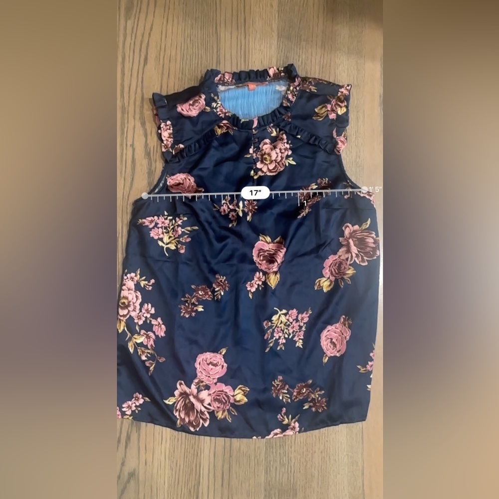 ModCloth Floral Top-NWT-Size Large - Picture 6 of 6